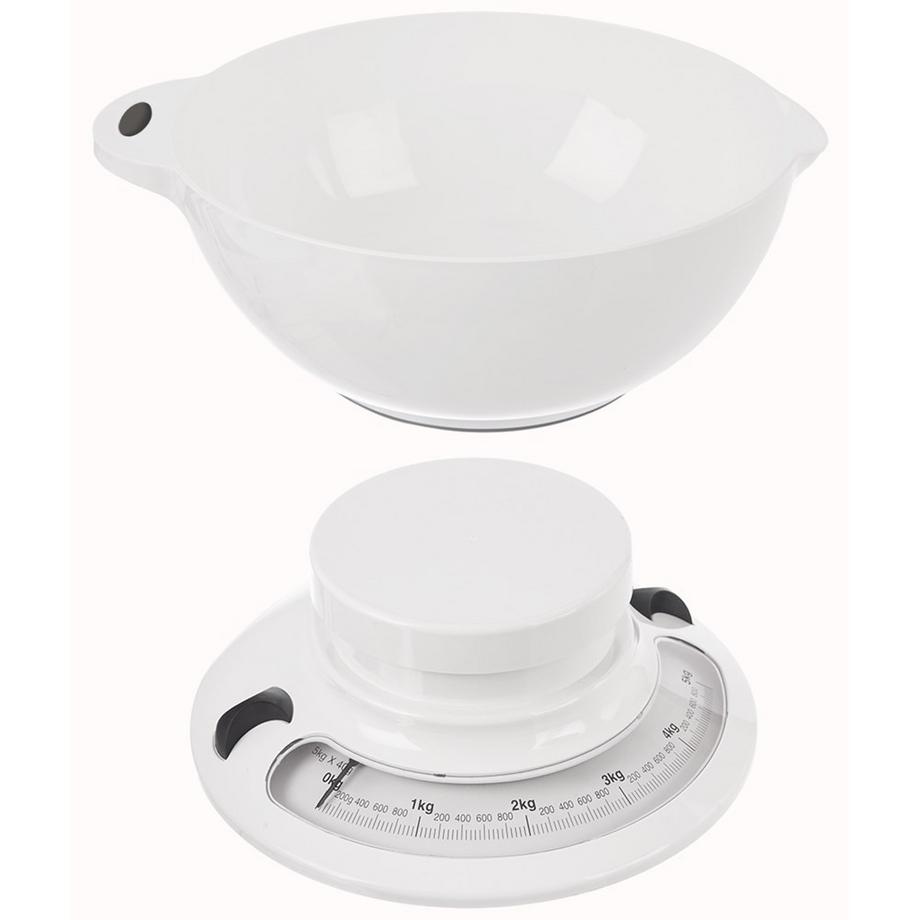 Orion  Balance de cuisine mécanique 5 kg avec bol amovible 
