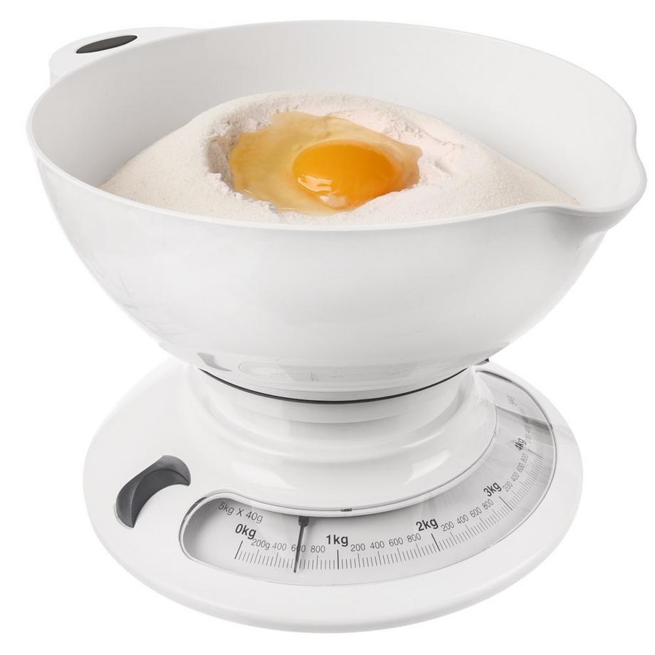 Orion  Balance de cuisine mécanique 5 kg avec bol amovible 