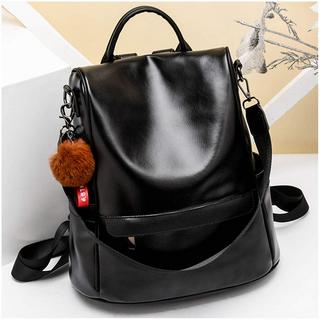 Only-bags.store Rucksack aus weichem PU-Leder Handtasche Umhängetasche Multifunktions-Diebstahlschutztasche wasserdichter Rucksack  