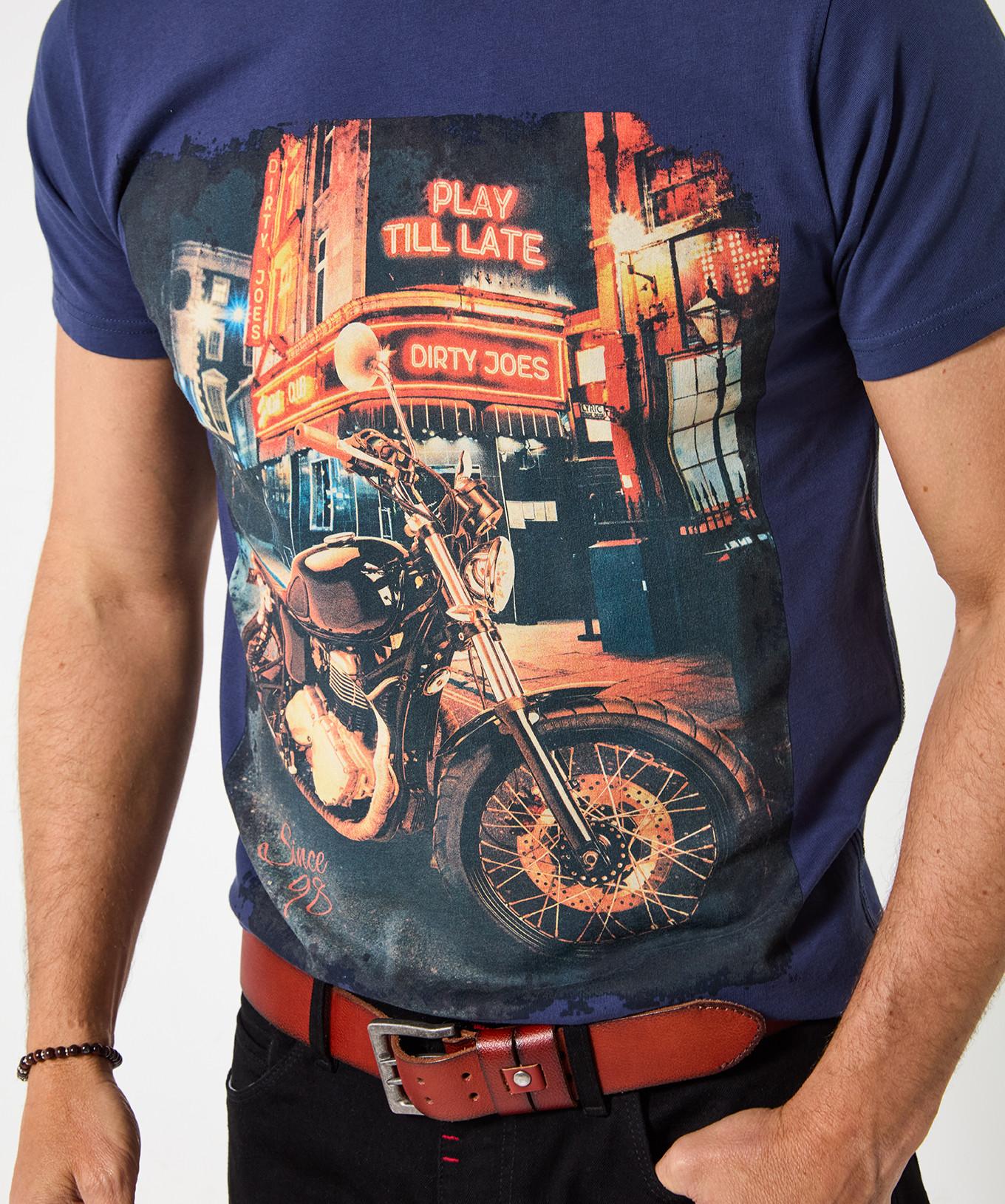 Joe Browns Kurzärmeliges Biker Rundhals T-Shirt  