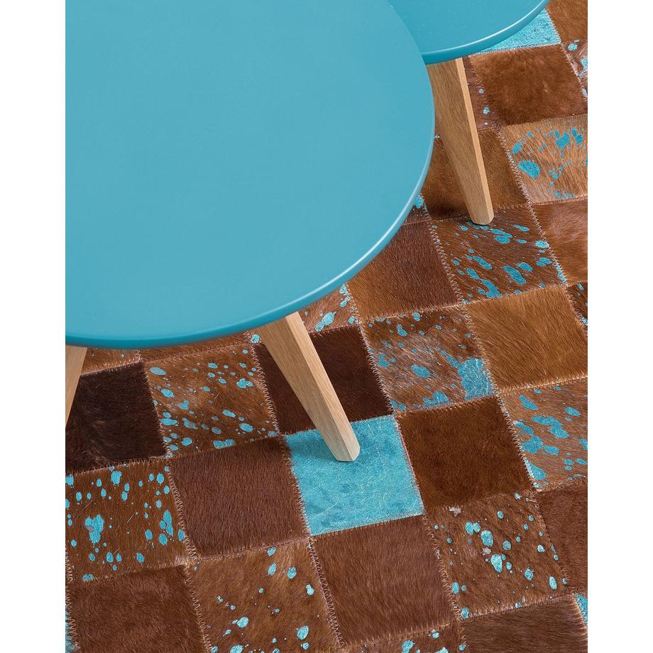 Beliani Teppich aus Kuhfell  ALIAGA  