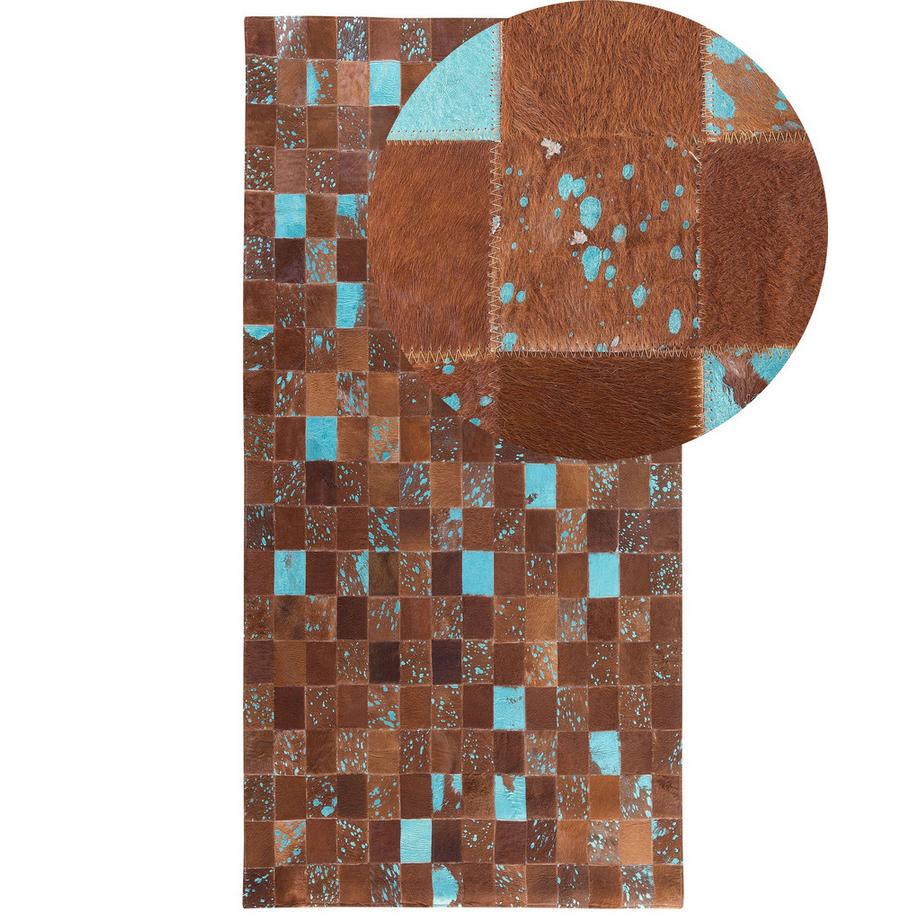 Beliani Teppich aus Kuhfell  ALIAGA  