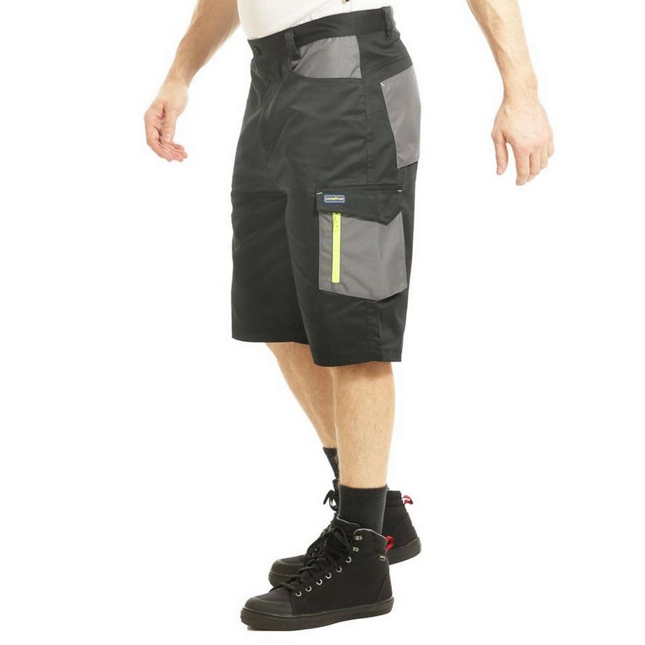 Goodyear Pantaloncini Cargo con Molte Tasche  