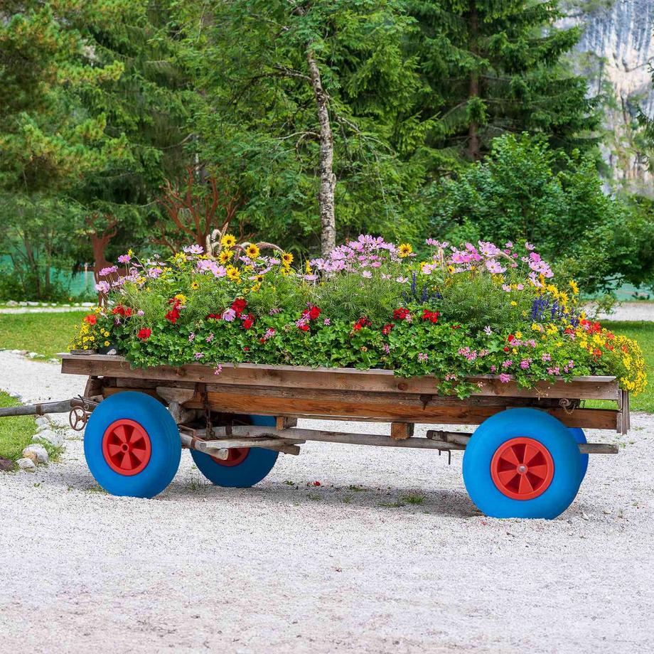 B2X  Rad für Schubkarre 3.50-6 in/rot 