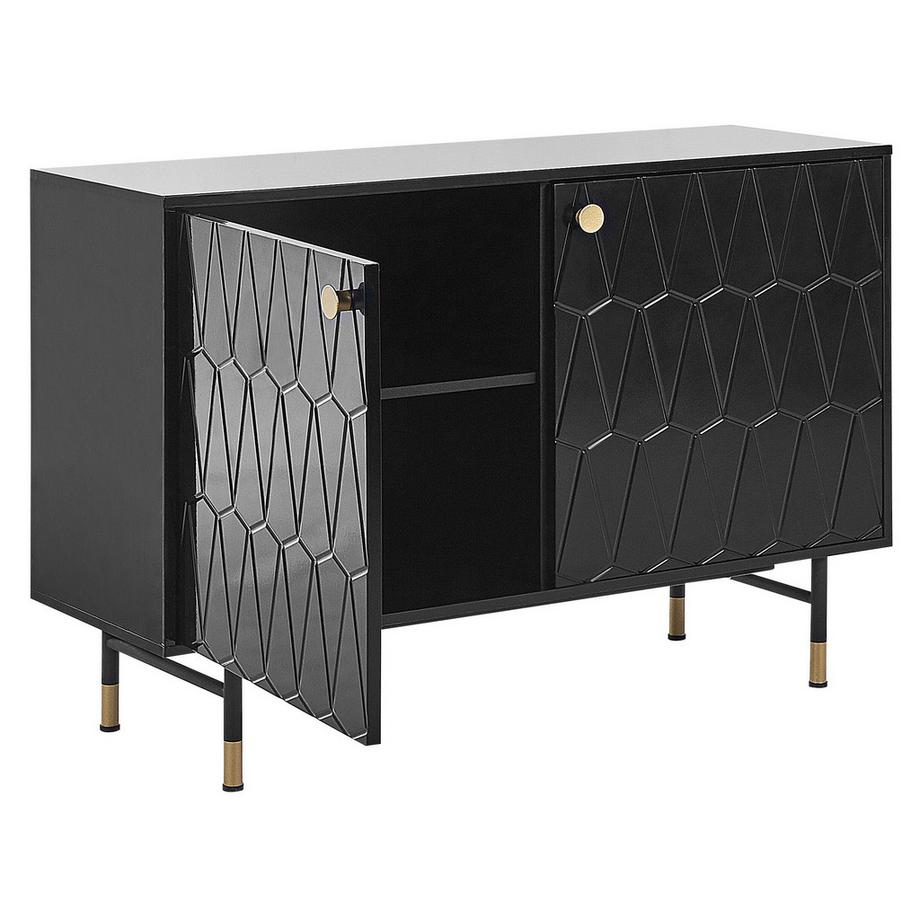Beliani Schrank aus MDF-Platte Retro ADANTE  