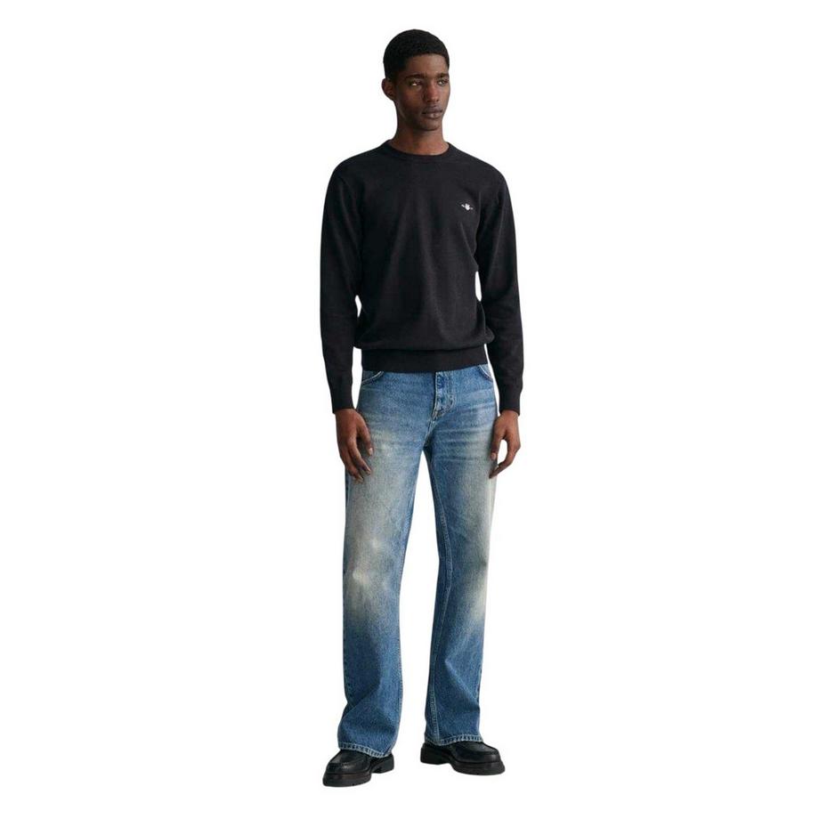 GANT Pullover, Rundhalsausschnitt,  