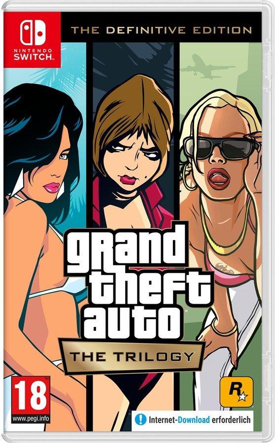 Nintendo  GTA Trilogy Definitive Edition, Switch Alter: 18+ 