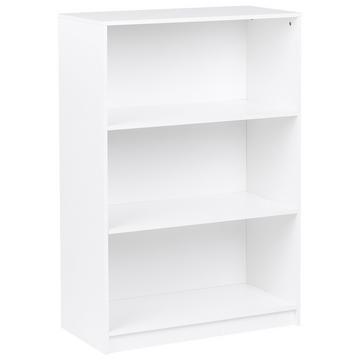 Bücherregal mit 3 Ebenen aus Faserplatte Minimalistisch ZEHNA