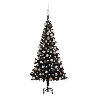 VidaXL Arbre de Noël artificiel avec décoration  