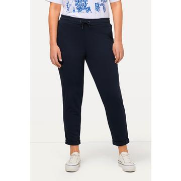 Pantalon de jogging en molleton, ceinture élastique et ruban pailleté