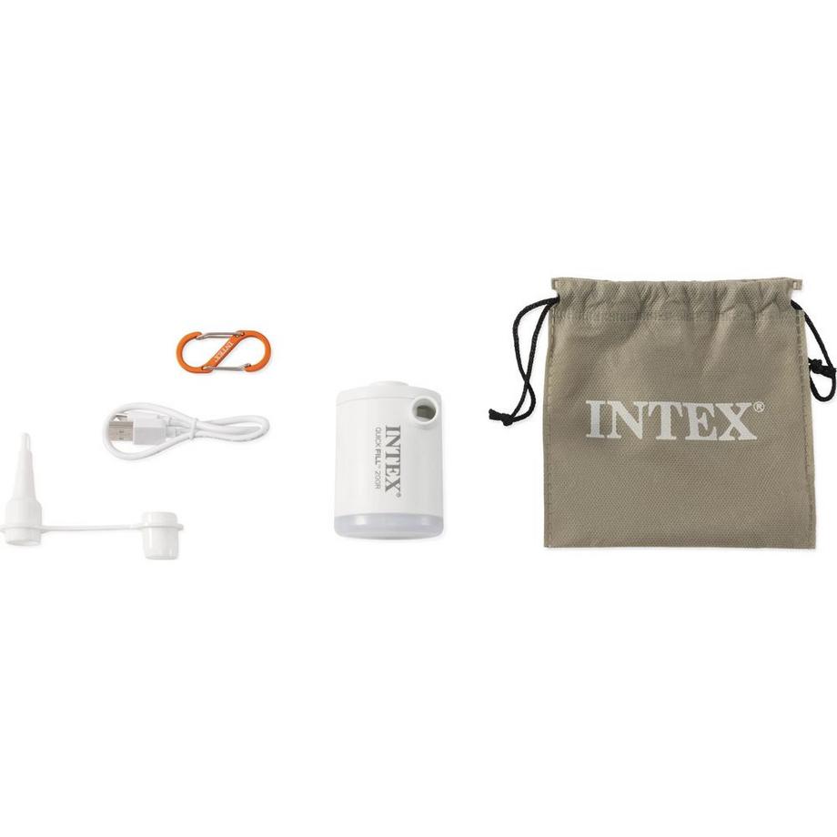 Intex  Luftpumpe Quick-Fill USB200 mit Lampe 