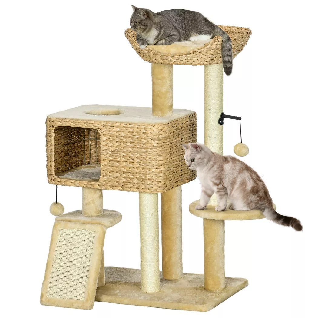 PawHut - Kratzbaum, One Size, Beige
