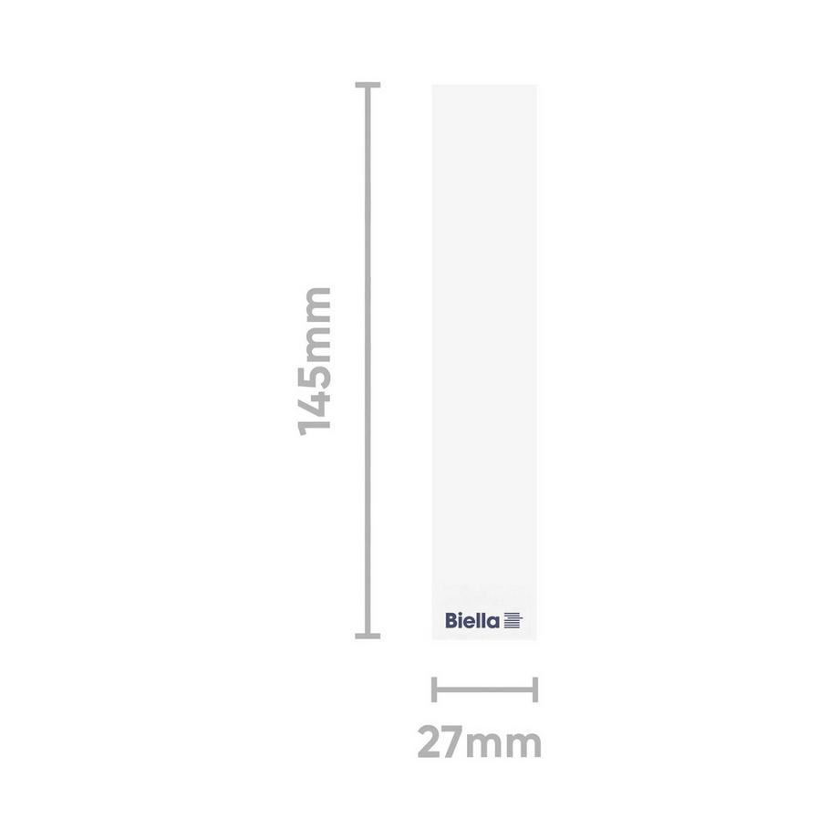 Biella  Rückenschilder 4 cm 27 x 145 mm auf Bogen A4 