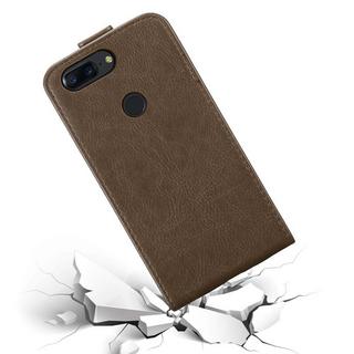 Cadorabo  Housse compatible avec OnePlus 5T - Coque de protection au design flip avec fermeture magnétique 