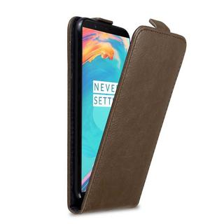 Cadorabo  Housse compatible avec OnePlus 5T - Coque de protection au design flip avec fermeture magnétique 