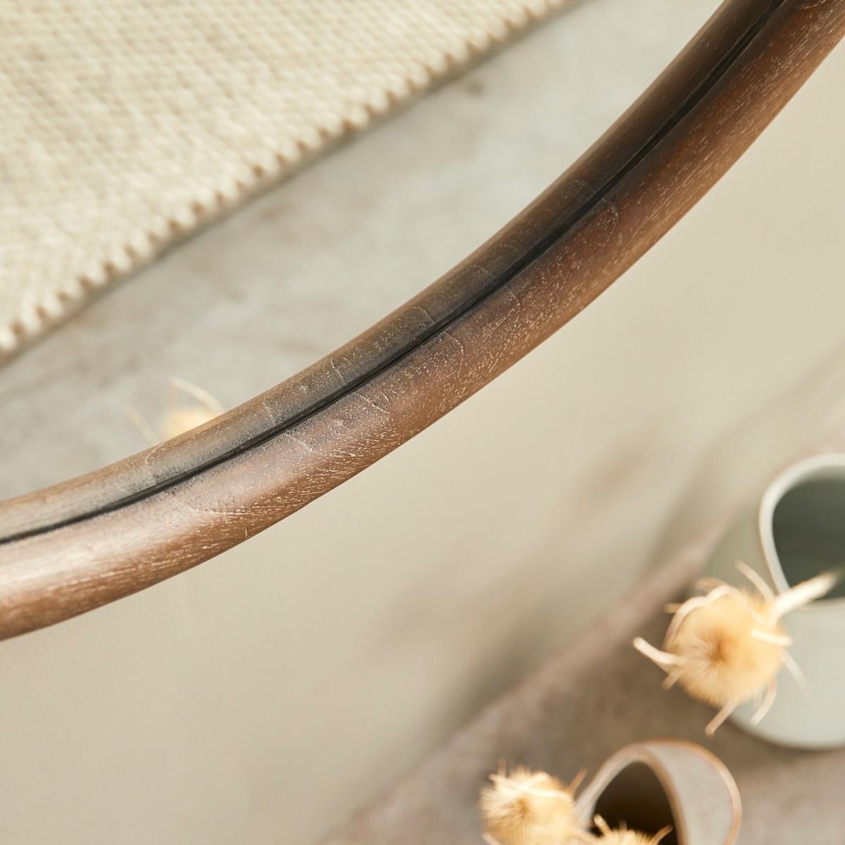 Tikamoon Spiegel aus Mindiholz 85x65 cm Dim  