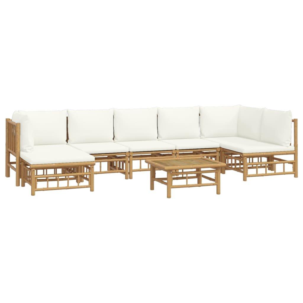 VidaXL Garten lounge set bambus  