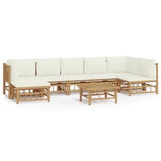 VidaXL Garten lounge set bambus  