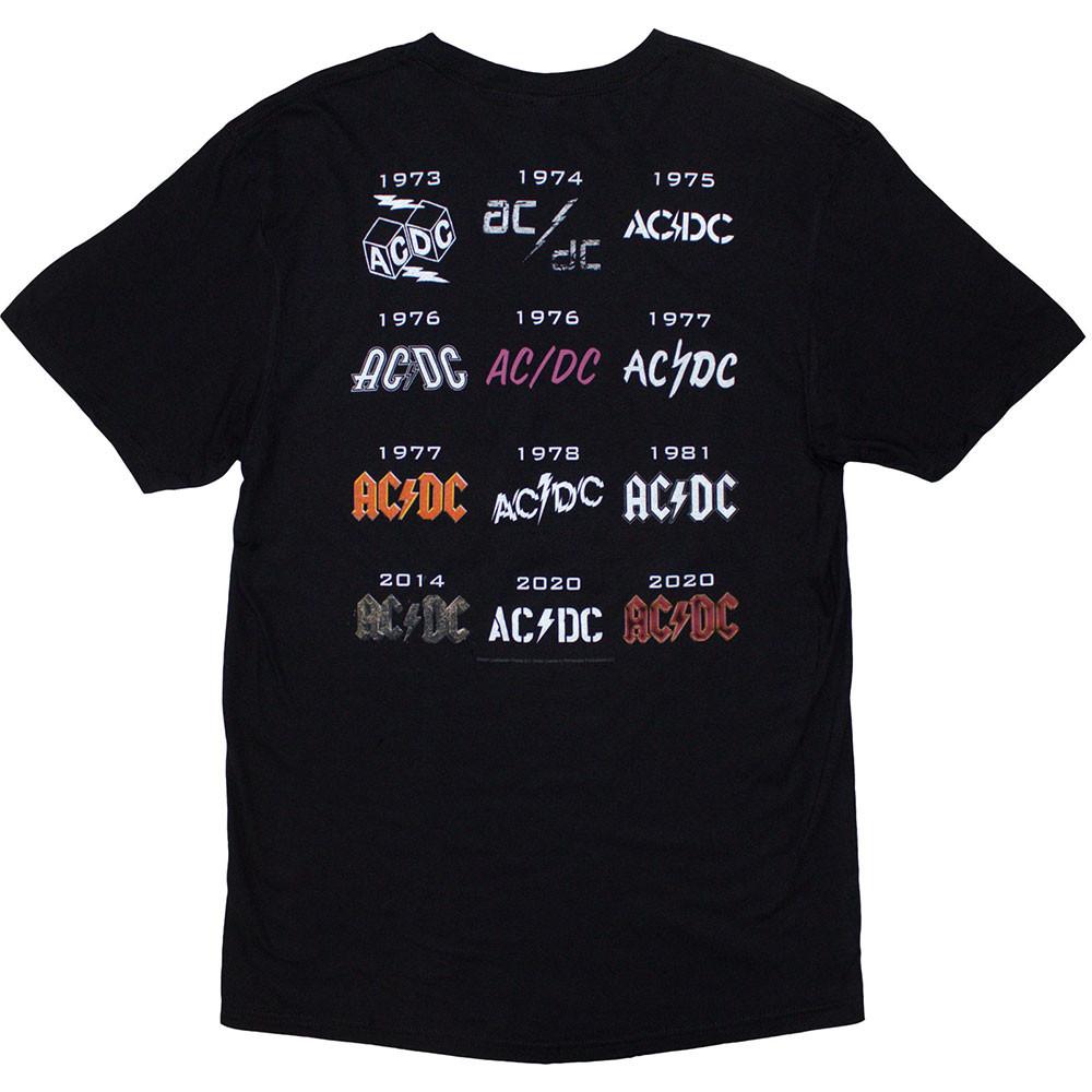 AC/DC  ACDC History TShirt 