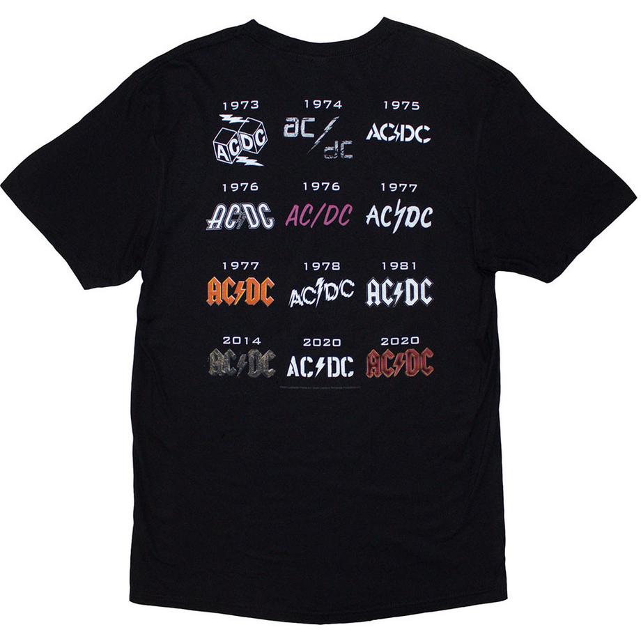 AC/DC ACDC History T-Shirt  