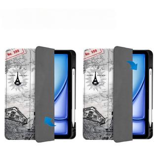 Cover-Discount  iPad Air 11 2024 - Smart Case Pencil Halter Motiv 