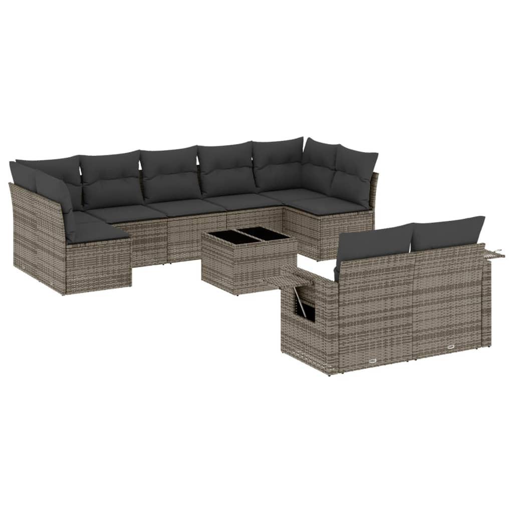 VidaXL Garten sofagarnitur poly-rattan  