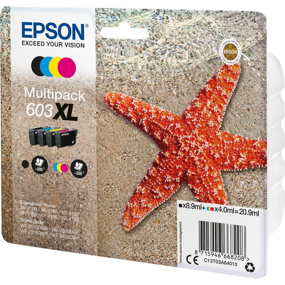 EPSON  Multipack 603XL (BK/C/M/Y) 