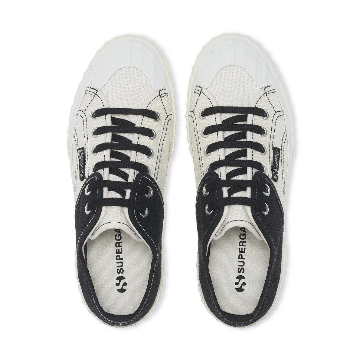 SUPERGA  Sneaker, Blockfarben 