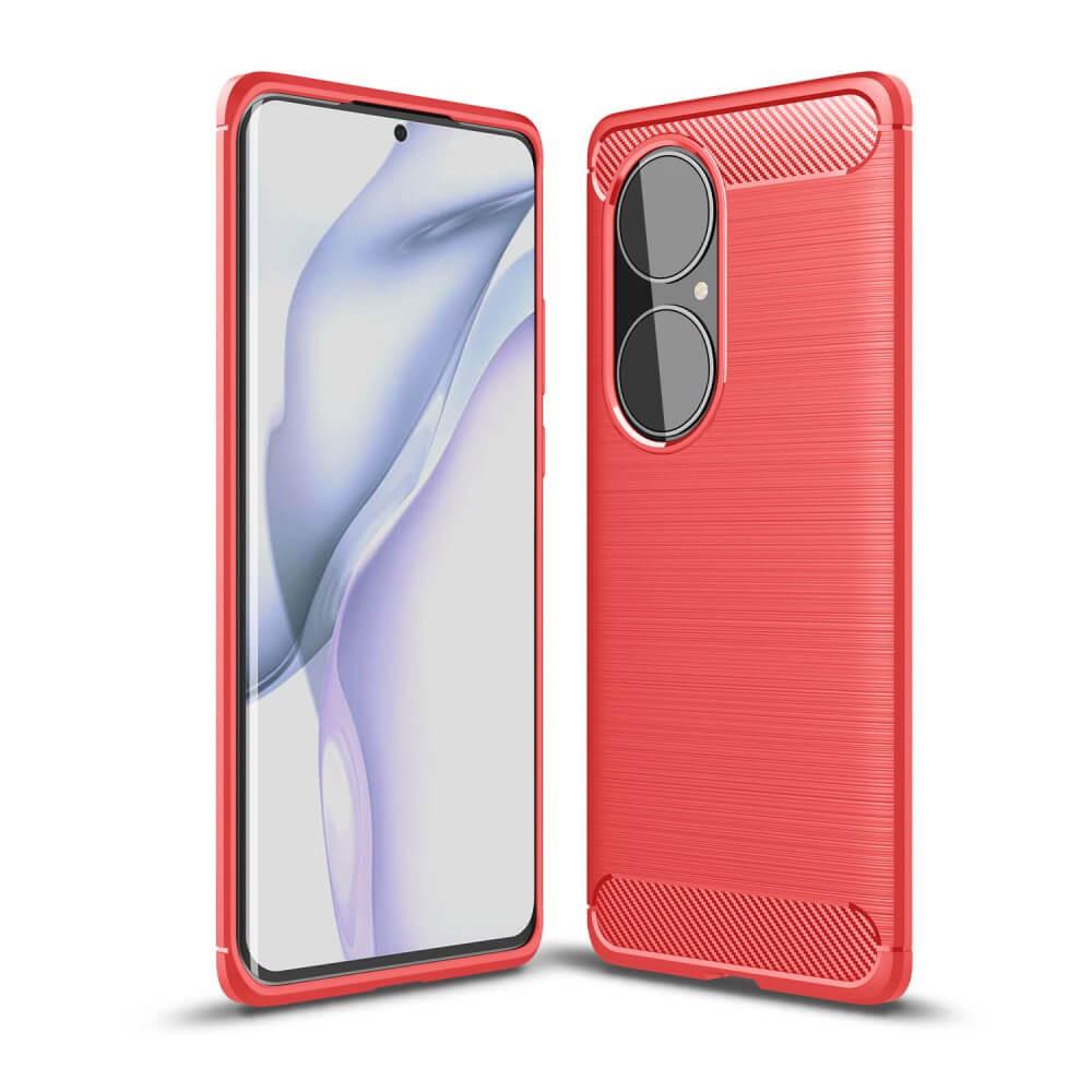 Cover-Discount  Huawei P50 Pro - Metall Carbon Look Hülle 