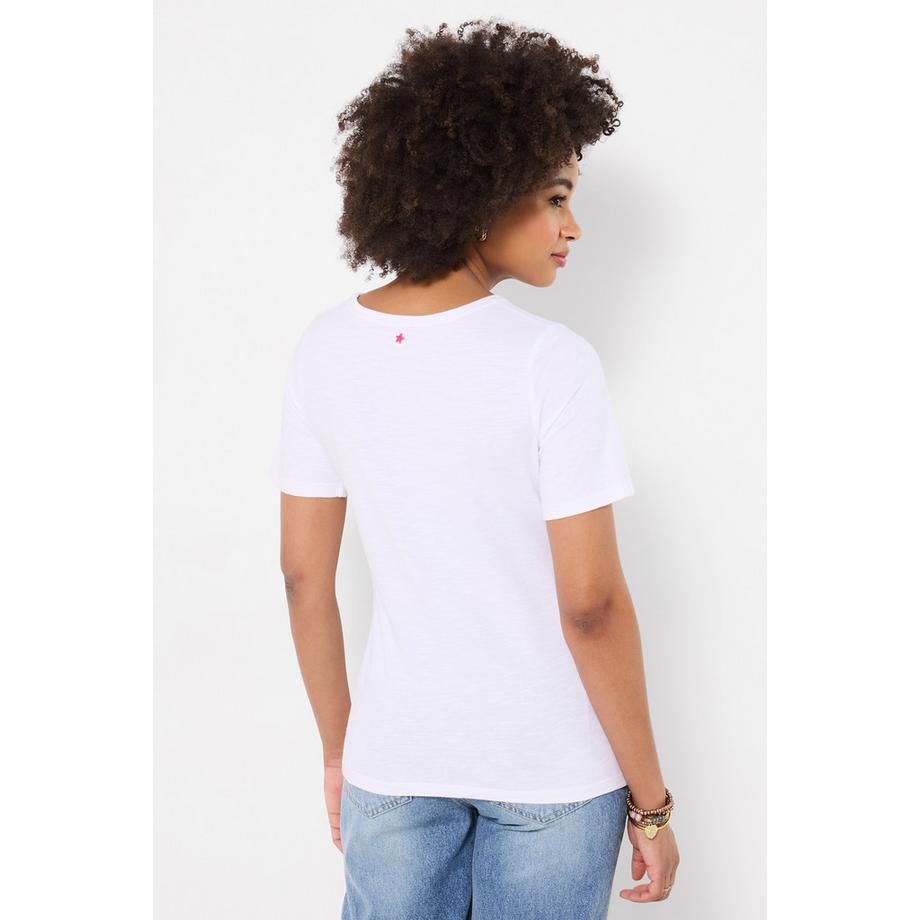 Joe Browns T-Shirt in Jersey con Ricamo Palma  