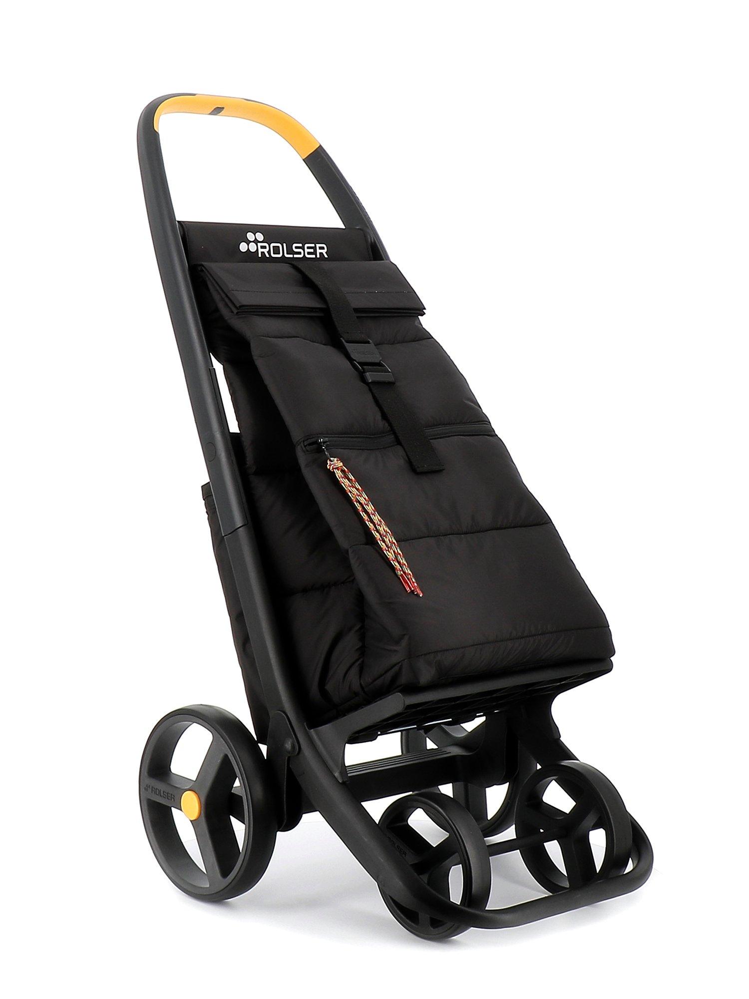 ROLSER  Carrello Portaspesa CLEC 8PLUS 4 L POLAR  NERO (CLE004-N) 