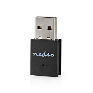 Nedis  Nätverks dongle | Wi-Fi | N300 | 2.4 GHz | USB2.0 | Wi-Fi hastighet total: 300 Mbps | Windows 10 / Windows 11 / Windows 8 