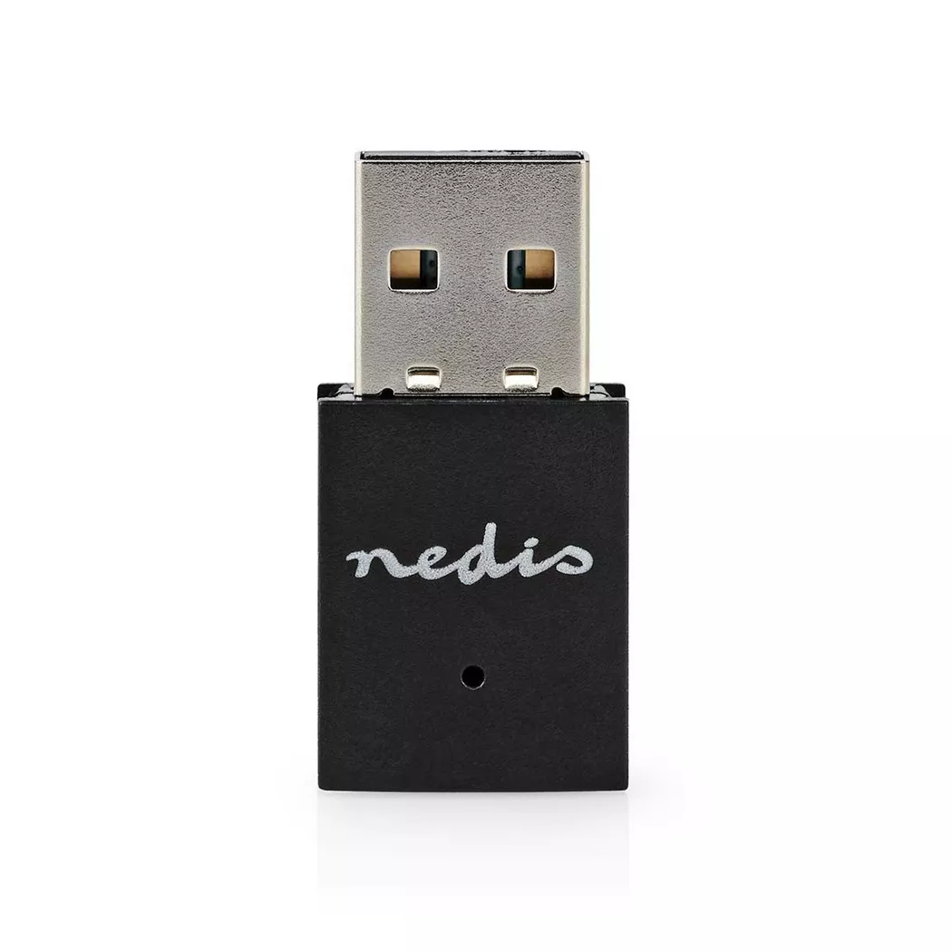 Nedis Network Dongle | Wi-Fi | N300 | 2.4 GHz | USB2.0 | Wi-Fi speed total: 300 Mbps | Windows 10 / Windows 11 / Windows 8