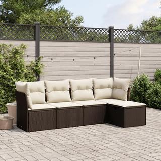 VidaXL Garten sofagarnitur poly-rattan  