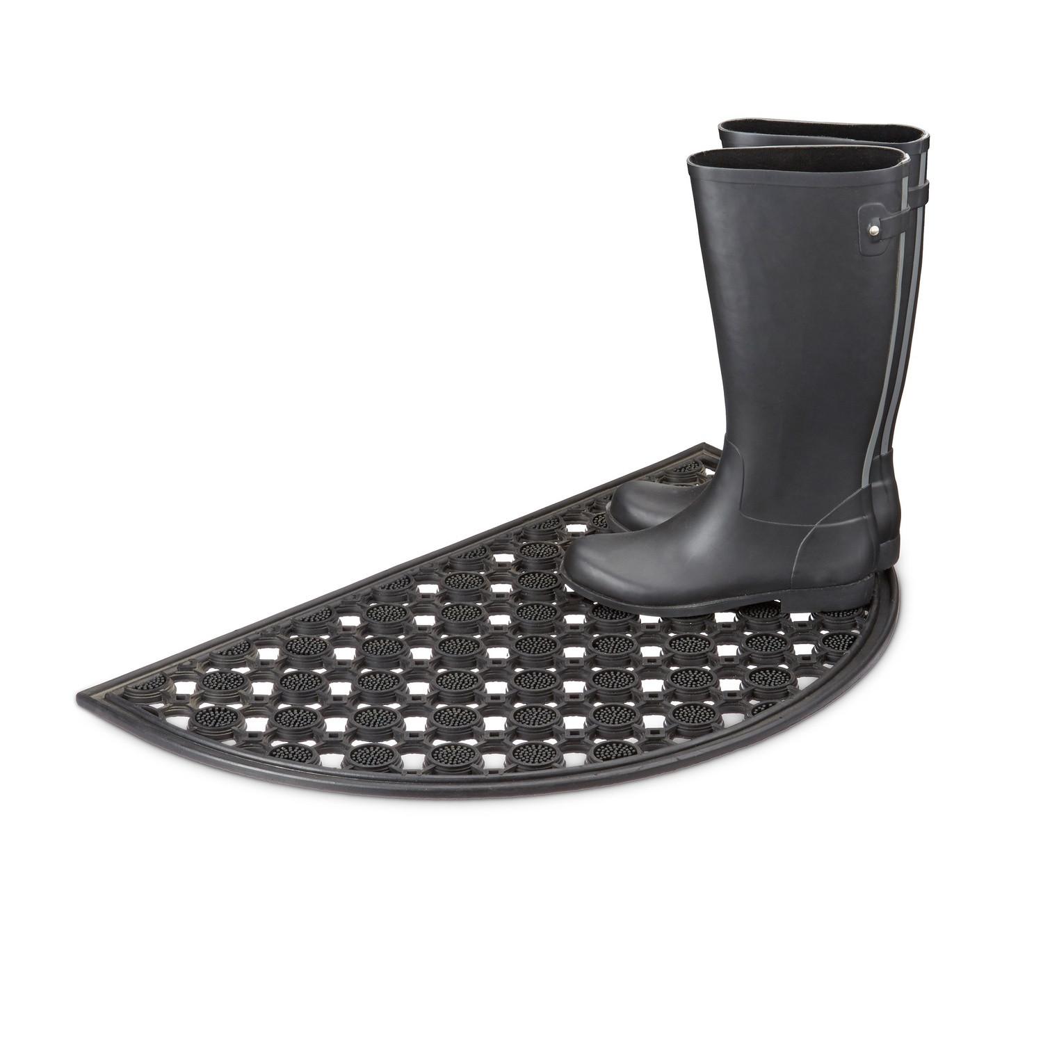 B2X Tappetino in gomma a mezzaluna  