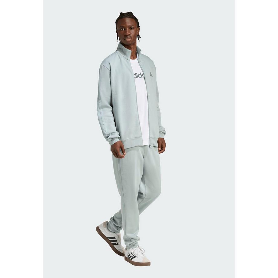 adidas  3 Stripes Fleece Tracksuit 