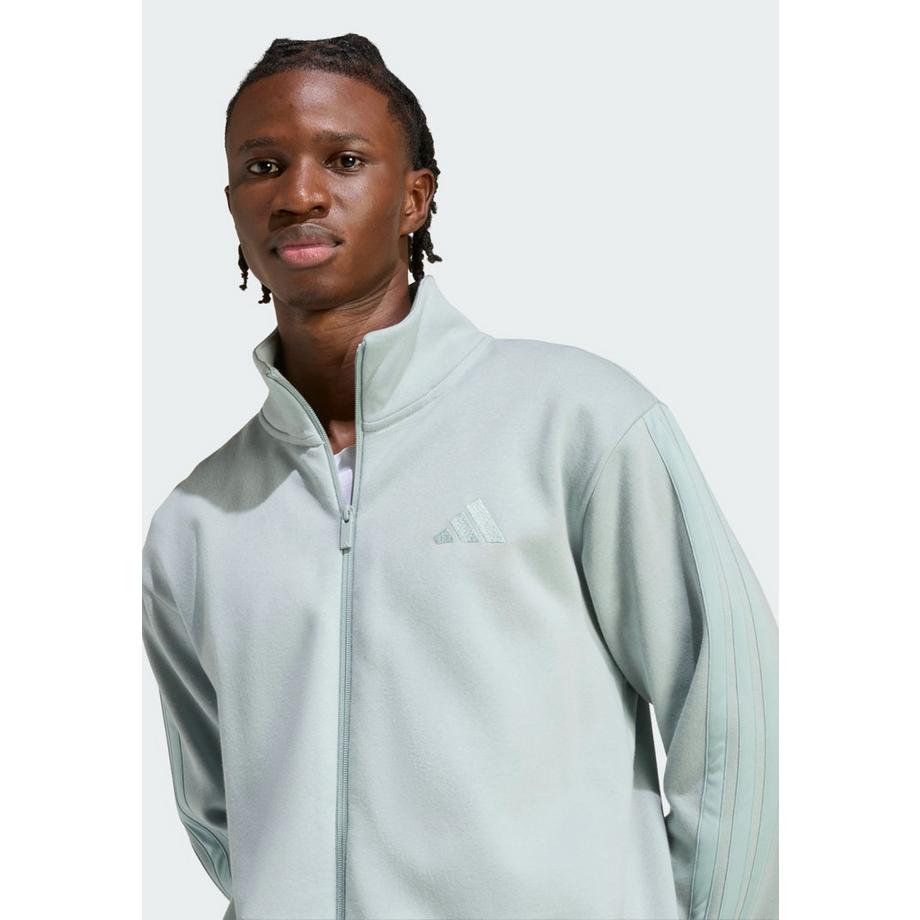 adidas  3 Stripes Fleece Tracksuit 