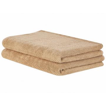 Lot de 2 serviettes en Coton MITIARO