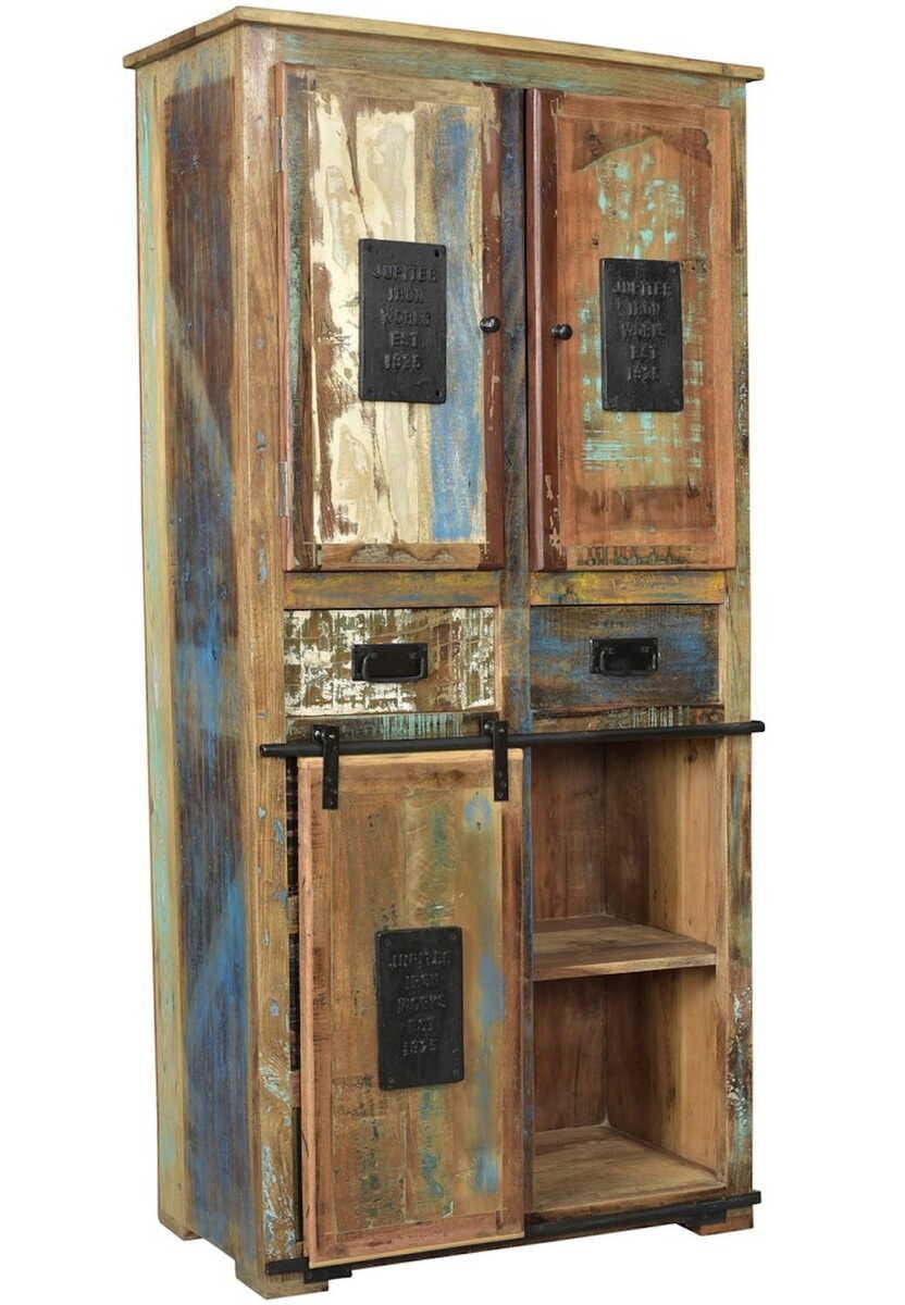 mutoni Armoire Merkur nature multicolore  