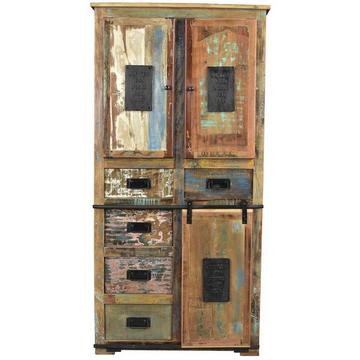 Armoire Merkur nature multicolore