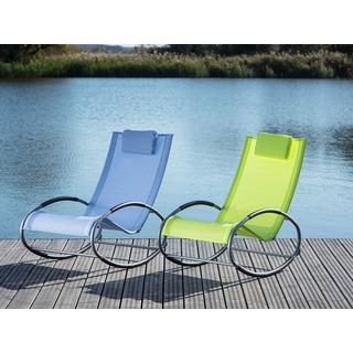 Beliani Chaise de jardin en Polyester Moderne CAMPO  