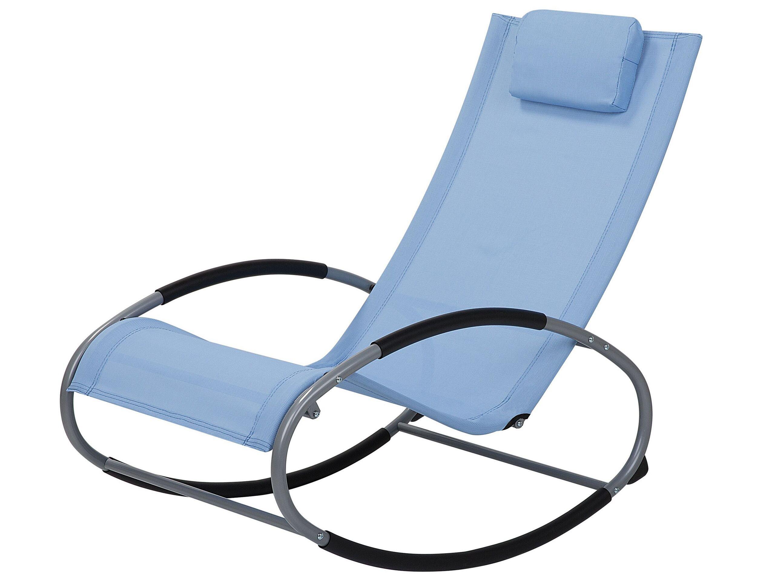 Beliani Chaise de jardin en Polyester Moderne CAMPO  