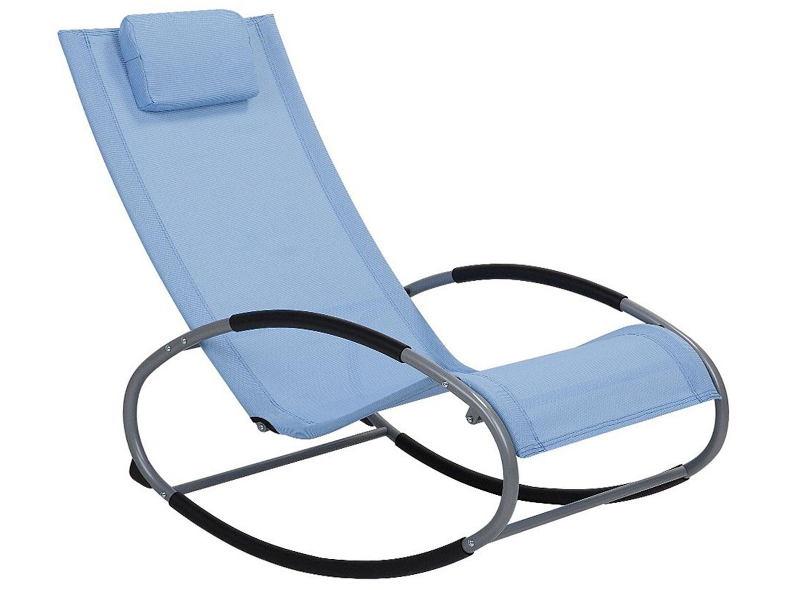 Beliani Chaise de jardin en Polyester Moderne CAMPO  