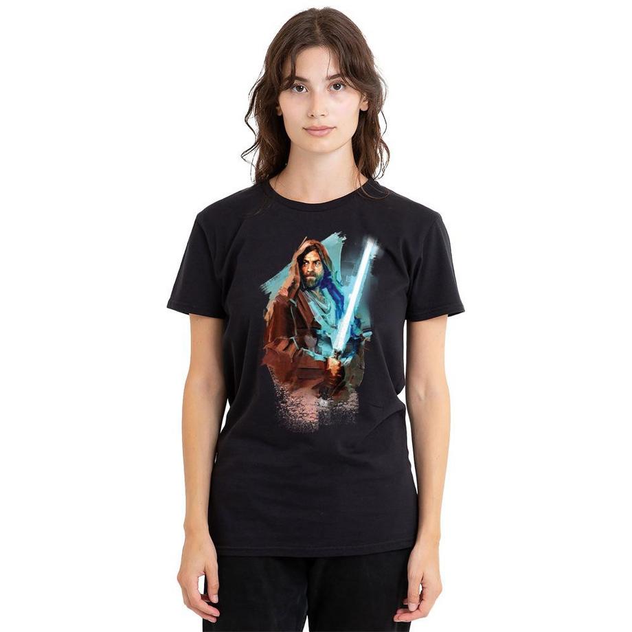 STAR WARS Obi-Wan Kenobi Grafikdruck T-Shirt  
