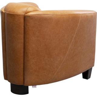 KARE Design Fauteuil Cigar Lounge Smart cuir marron clair  