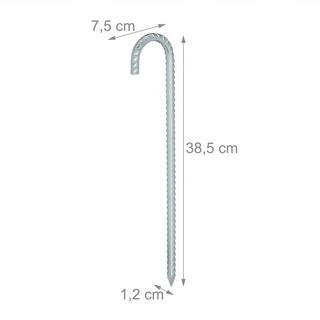 B2X  Piquets de sol, lot de 10 