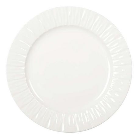 Aulica ASSIETTE DE PRESENTATION BLANCHE LILIA 30.4X30.4X3CM PAR BOITE DE - 3  