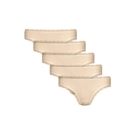 Maxte Cotton Lace Tanga 5er Pack  