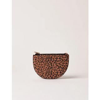 Maradji Simone Porte-Monnaie Demi-Lune Imprimé Léopard  