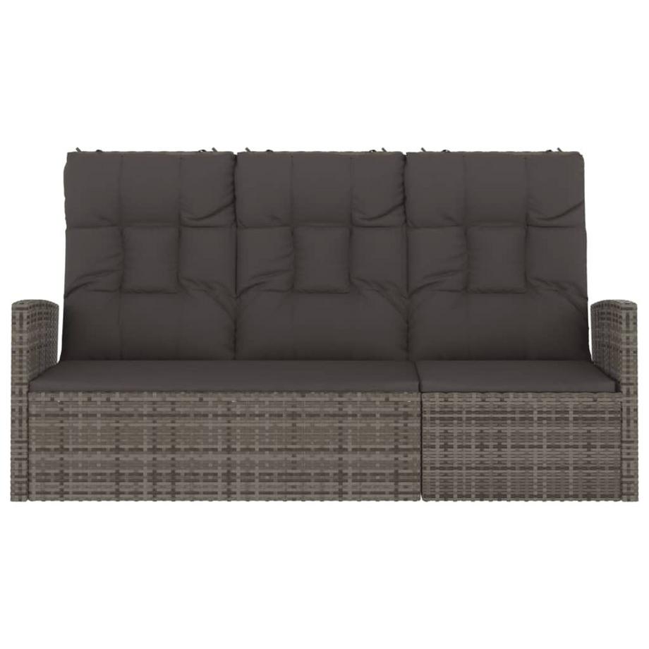 VidaXL Gartenbank poly-rattan  